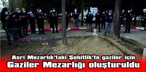 DEFNEDİLEN İLK GAZİ MEHMET ENGİN OLDU