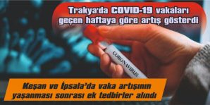 EDİRNE’DE VAKA SAYISI 75,29, KIRKLARELİ’NDE 71,05, TEKİRDAĞ’DA 74,65 OLARAK TESPİT EDİLDİ