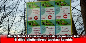 TABELALARDA EN YAKIN YERLEŞİM ALANINI GÖSTEREN İŞARETLER VE 157 YABANCILAR İLETİŞİM HATTI NUMARASI BULUNUYOR