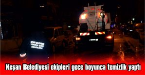 DÜN GECE, YOL VE KALDIRIMLAR YIKANDI