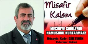 MECİDİYE SAHİLİ’NİN NAMUSUNU KURTARMAK!