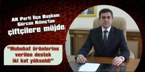 GÜBRE KULLANAN ÜRETİCİLERE DE İLAVE DEKARA 10 LİRA OLAN DESTEK 20 LİRAYA ÇIKARILDI