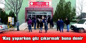 “KORONA OLMAMAK İÇİN AŞI OLMAYA GELDİK  AMA ZATÜRRE OLACAĞIZ”