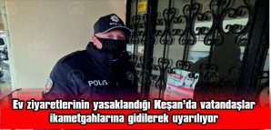 MASKE, MESAFE VE HİJYEN KONUSUNDA BİLGİLENDİRİLİYOR