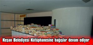 KÜTÜPHANEYE 2100 KİTAP KAZANDIRILDI