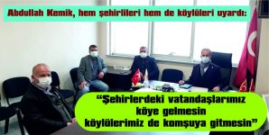 “KÖYLERDE SAĞLIK SEFERBERLİĞİ BAŞLATTIK”