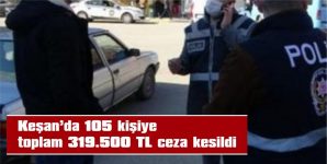 100 KİŞİ SOKAĞA ÇIKMA KISITLAMASINI İHLAL ETTİ