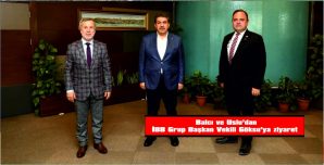 KEŞAN BELEDİYESİNDEN İBB GRUP BAŞKAN VEKİLİ GÖKSU’YA ZİYARET