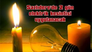 6 SAAT SÜREYLE TÜM BÖLGEYE ELEKTRİK VERİLEMEYECEK