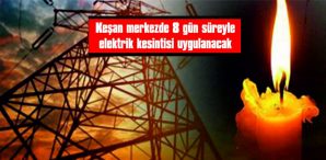 KEŞAN MERKEZİNDE ELEKTRİK KESİNTİLERİ…