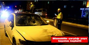 LÜLEBURGAZ’DA OTOMOBİLİN ÇARPTIĞI YAYA HAYATINI KAYBETTİ