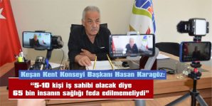 “BAŞKAN HELVACIOĞLU’NUN, KENT KONSEYİ’Nİ DE İTİRAZ EDENLER ARASINDA SAYMASI SON DERECE MANİDARDIR”