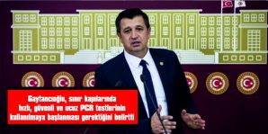 GAYTANCIOĞLU: “HIZLI, UCUZ VE GÜVENLİ TESTLER YAPILMALI”