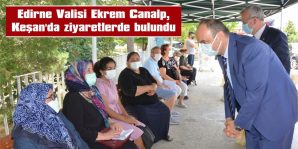 VALİ CANALP, AŞI OLANLARA SAĞLIK, PERSONELE DE KOLAYLIKLAR DİLEDİ