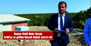 NEHİR GERGİN, KOCAALİ’DEKİ SU TESİSİNE ZİYARETTE BULUNDU