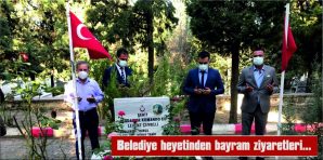 BELEDİYE HEYETİNDEN BAYRAM ZİYARLETERİ…