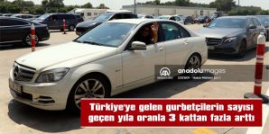 TÜRKİYE’YE GELEN GURBETÇİLERİN SAYISI GEÇEN YILA ORANLA 3 KATTAN FAZLA ARTTI