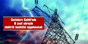 YARIN 09.00-17.00 SAATLERİ ARASINDA ELEKTRİK YOK