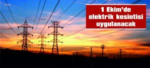 KEŞAN’A BAĞLI BAZI YERLEŞİM BİRİMLERİNDE ELEKTRİK KESİNTİSİ UYGULANACAK