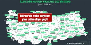 VAKA SAYILARI TRAKYA İLLERİNDE YÜKSELDİ