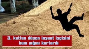 AYAĞINA POŞET DOLANDIĞI İÇİN DENGESİ KAYBETTİ