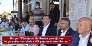 MİLLETVEKİLİ ÖZCAN PURÇU, KEŞAN’DAKİ ROMAN VATANDAŞLARLA GÖRÜŞTÜ