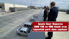 TIR PARKINDA OLUŞTURULACAK SOSYAL ALANLARDA MARKET, KAFETERYA, LOKANTA, YÖRESEL ÜRÜNLER PAZARI, MESCİT, BERBER, DÖVİZ BÜROSU, DUŞ ALANLARI VE ÇAMAŞIRHANE YER ALACAK