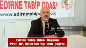 GÜRCAN ALTUN: “ELİMİZDEKİ TEK ÇÖZÜM AŞI OLMAK”