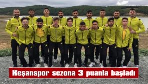 KEŞANSPOR SEZONA 3 PUANLA BAŞLADI