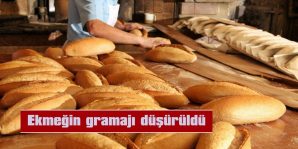 EKMEĞİN GRAMAJI 230’DAN 200 GRAMA DÜŞÜRÜLDÜ