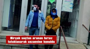 BİRÇOK SUÇTAN ARANAN KÜÇÜK HIRSIZ TUTUKLANARAK CEZAEVİNE KONULDU