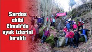 SARDOS EKİBİ, ELMALI’DA AYAK İZLERİNİ BIRAKTI