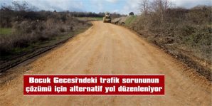 ÇAMLICA-MAHMUTKÖY KAVŞAĞI ARASINDAKİ YOL ÇAMURDAN KURTARILDI