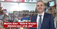 “ESNAF BİR DE ELEKTRİĞE ÇARPILDI VE ŞOKA GİRDİ”