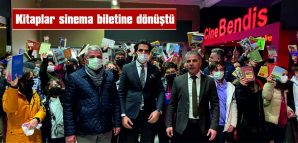 KİTAPLAR SİNEMA BİLETİNE DÖNÜŞTÜ