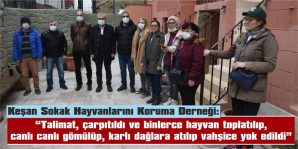 “KATLİAMCI BELEDİYELERE ‘DUR!’ DİYECEK TEK MERCİ SİZSİNİZ SAYIN CUMHURBAŞKANIM”