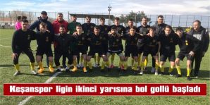 KEŞANSPOR: 6 – KÜPLÜSPOR: 0