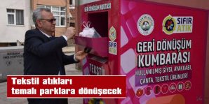 104 NOKTAYA ‘TEKSTİL GERİ DÖNÜŞÜM KUMBARASI’ KONULDU