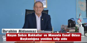 ALDANMAZ: “EKİP ARKADAŞLARIMLA BİRLİKTE ÜYELERİMİZE HİZMET ETMEYE YENİDEN TALİBİZ”