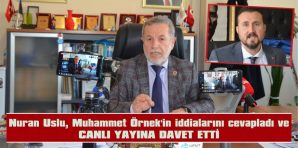 “MUHATABIM MUHAMMET ÖRNEK DEĞİL, MİLLİ EMLAK’TIR”