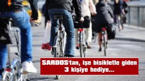 SARDOS’TAN ‘KIŞIN İŞE BİSİKLETLE GİTME GÜNÜ’ ETKİNLİĞİ