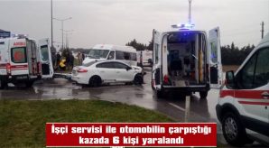 YARALILAR, AMBULANSLARLA HASTANEYE KALDIRILDI