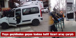 YARALI KADIN, HASTANEDE TEDAVİ ALTINA ALINDI