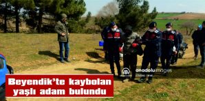 BEYENDİK’TE KAYBOLAN YAŞLI ADAMI AFAD VE JANDARMA EKİPLERİ BULDU