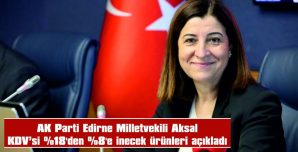AKSAL: “ÜLKEMİZİN REFAHI İÇİN ÇALIŞMAYA DEVAM EDECEĞİZ”