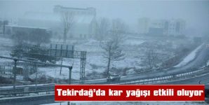 KAPAKLI-ÇERKEZKÖY YOLUNDAN ARAÇLARIN İSTANBUL’A GİDİŞİNE İZİN VERİLMİYOR