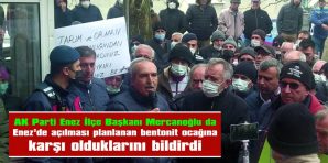 MERCANOĞLU: “İNSANIMIZA, HAYVANLARA, BİTKİLERE, ORMANLARA, EKİLİ ALANLARIMIZA, SULARIMIZA VE DOĞAYA ZARAR VERECEK HER MÜDAHALEYE ‘HAYIR’ DİYORUZ”