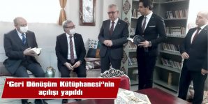 TANRIVERDİ: “1200’E YAKIN KİTAP BAĞIŞIMIZ OLDU”