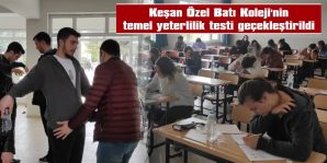 ÖĞRENCİLER, SINAV VE SINAV ÖNCESİNDEKİ HER TÜRLÜ TESTTEN GEÇİRİLDİ