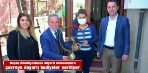 KEŞAN BELEDİYESİNDEN DUYARLI VATANDAŞLARA ÇEVREYE DUYARLI HEDİYE…